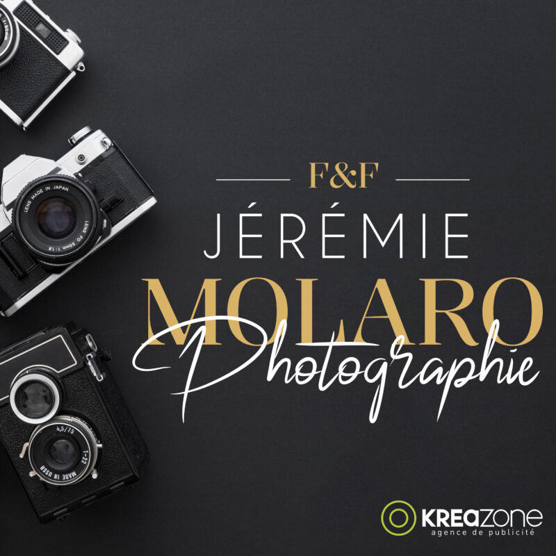 Création logo Jérémie Molaro Photographie