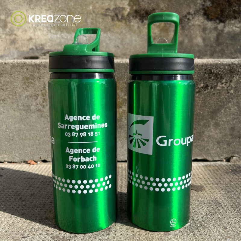 Gourdes personnalisées Groupama